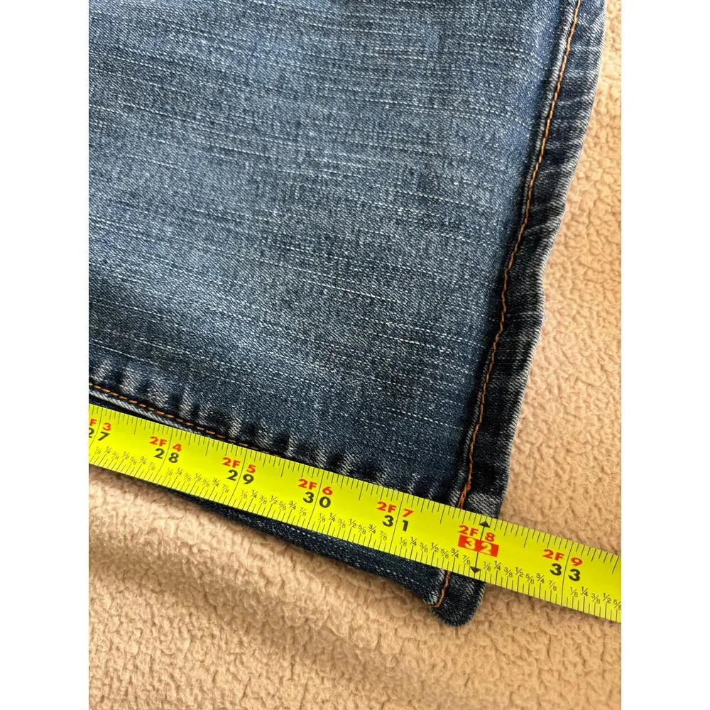 American Eagle Jeans 6 Long Favorite Boyfriend Bootcut Medium Wash - Picture 9 of 10